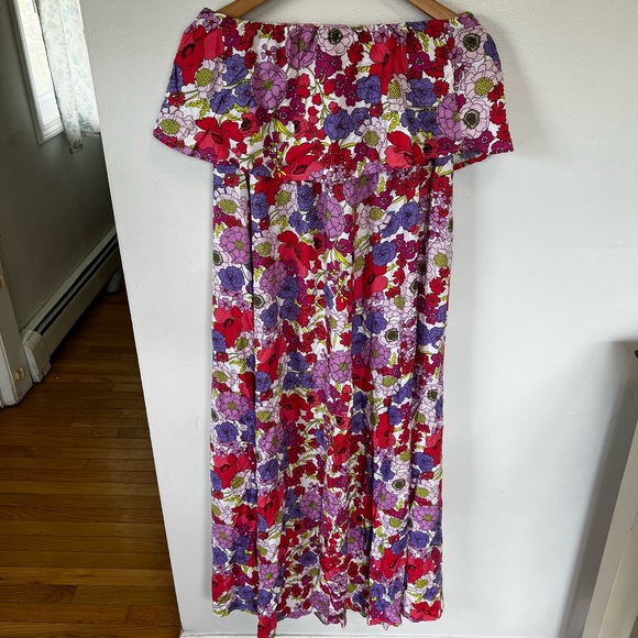 Strapless boho style maxi dress - Picture 2 of 6